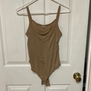 Free people Tan Bodysuit